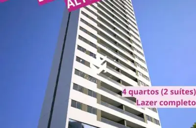 Últimas unidades !! apartamento de 4 quartos (2 suítes) para vender na torre!!