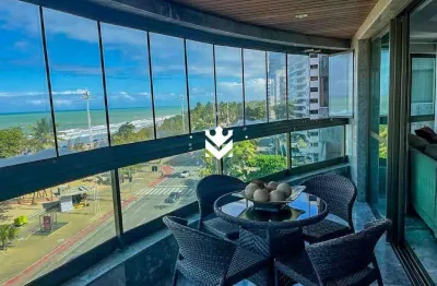 Apartamento a venda na avenida boa viagem - porteira fechada 225m² r$ 4.200.000,00