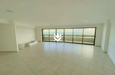 Apartamento alto padrão 4 suítes, 237m², 3 vagas – frente mar