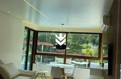 Apartamento de 2 quartos em condomínio na beira mar de carneiros