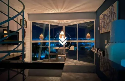 Apartamento duplex mobiliado à beira-mar de porto de galinhas