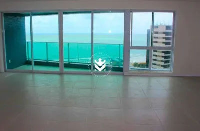 Vendo apartamento de 4 quartos c/152m², em boa viagem, próximo a praia.