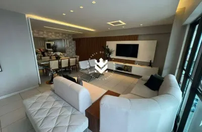 Apartamento com 204 m2 com 4 suites , 3 vagas, edificio maria carolina montenegro - lazer completo