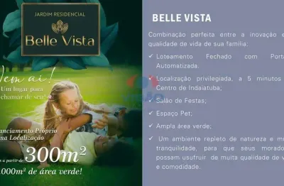 Terreno em condomínio à venda, jardim residencial belle vista - indaiatuba/sp