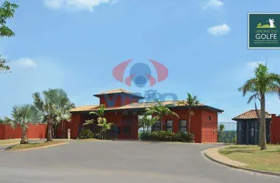 Terreno de alto padrão à venda em loteamento fechado - condomínio jardins do golf