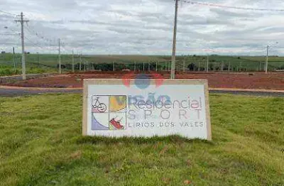 Terreno de 175m2 a venda no residencial sport lírios dos valle em cardeal/sp