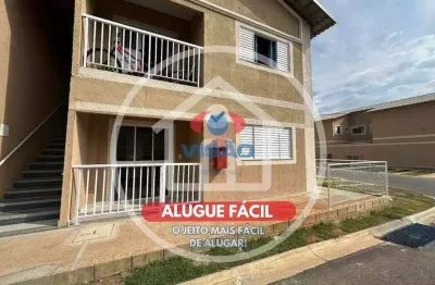 Apartamento para locação com 2 dormitórios e 1 vaga em Condomínio The Palms Residencial, Indaiatuba/SP.