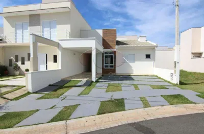 Casa em condomínio à venda, 3 quartos, 1 suíte, 3 vagas, jardim montreal residence - indaiatuba/sp