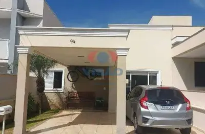 Casa em condomínio à venda, 3 quartos, 1 suíte, 2 vagas, jardim montreal residence - indaiatuba/sp