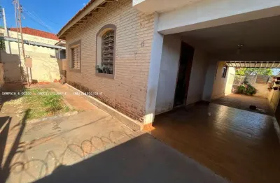 Casa para venda em jaboticabal, nova jaboticabal, 3 dormitórios, 1 banheiro, 2 vagas