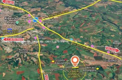 Terreno comercial à venda no Centro, Cravinhos 