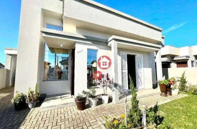 Casa à venda, 100 m² por r$ 410.000,00 - caverazinho - araranguá/sc