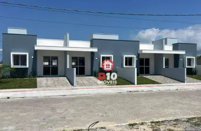 Casa com 2 dormitórios à venda, 40 m² por r$ 240.000,00 - village dunas - balneário gaivota/sc