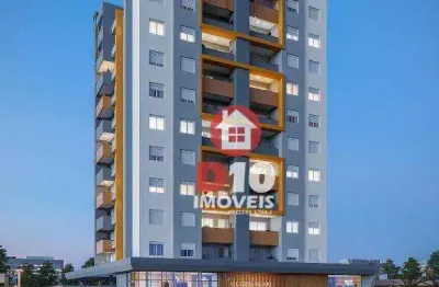 Apartamento à venda, 79 m² por r$ 565.469,17 - cidade alta - araranguá/sc