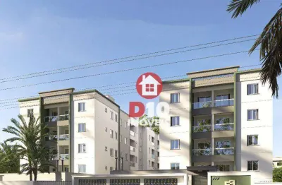 Apartamento com 2 dormitórios à venda, 50 m² por r$ 278.867 - urussanguinha - araranguá/sc