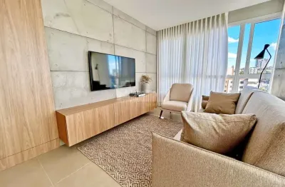 Apartamento mobiliado com 2 dormitórios em bento gonçalves