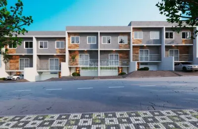 Sobrados em construção no bairro imigrante com 03 dormitórios