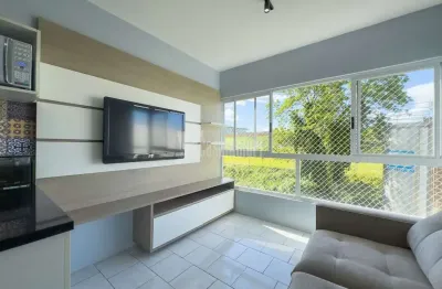 Apartamento semi-mobiliado no são joão com 2 vagas de garagem