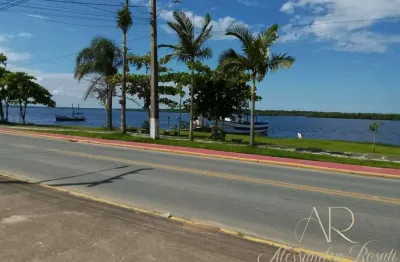 Cod 208 - sobrado de esquina de frente para lagoa - balneário barra do sul