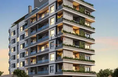 Apartamento com 2 quartos à venda na rua professor joão mazzarotto, 526, capão raso, curitiba, 44 m2 por r$ 453.721