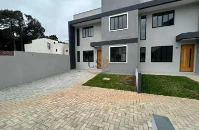 Casa com 3 quartos à venda na rua clemens albert grimm, 160, santa cândida, curitiba, 105 m2 por r$ 599.000