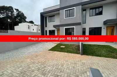 Venda de Sobrado em Condomínio no Santa Cândida: 3 Quartos, 1 Suíte, 2 Salas, 3 Banheiros, 1 Vaga