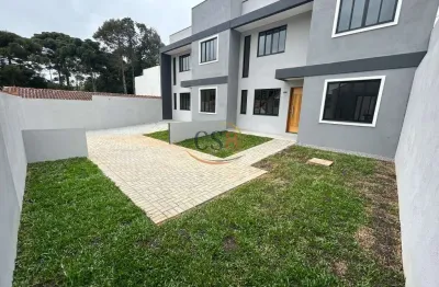 Casa com 3 quartos à venda na rua clemens albert grimm, 160, santa cândida, curitiba, 115 m2 por r$ 649.000