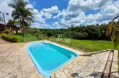 Chácara em toledo mg à venda 15.000m² cachoeira rio 4 quartos