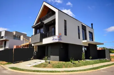 Casa em condomínio fechado com 3 quartos à venda na Rua Irma Schreiner Maran, 503, Santa Cândida, Curitiba