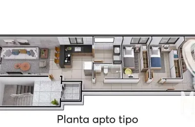 Apartamento com 3 quartos à venda no Canaã, Ipatinga 