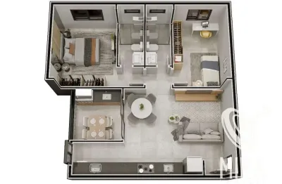 Apartamento com 2 quartos à venda no Iguaçu, Ipatinga 