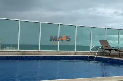 Apartamento para locação em vila velha, praia de itaparica, 2 dormitórios, 1 suíte, 2 banheiros, 1 vaga