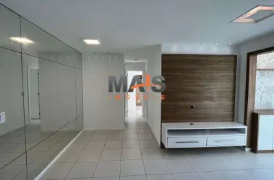 Apartamento para locação em vila velha, praia de itaparica, 2 dormitórios, 1 suíte, 2 vagas