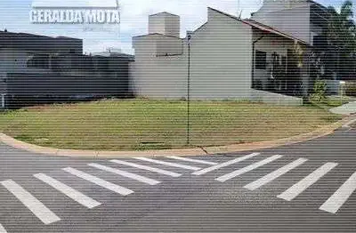 Terreno em condomínio fechado à venda no Jardim Residencial Dona Lucilla, Indaiatuba 