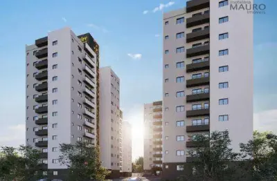 Scire salto - apartamento com 2 dormitórios à venda, 55 m² por r$ 335.000 - salto do norte - blumenau/sc