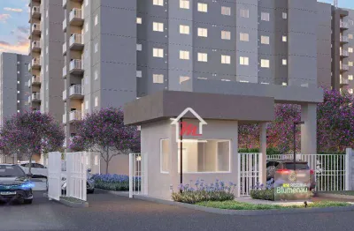 Rni reserva blumenau - apartamento à venda, 45 m² por r$ 236.904 - itoupavazinha - blumenau/sc