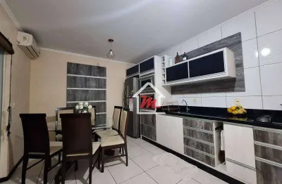 Sobrado semimobiliado com 3 dormitórios (sendo 1 suíte) à venda, 92 m² por r$560.000,00 - velha central - blumenau/sc