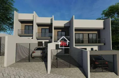 Sobrado com 3 suítes à venda 134 m² a partir de r$ 595.000 - tribess - blumenau/sc