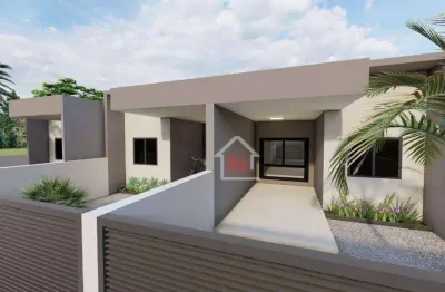 Casa com 2 dormitórios à venda, 66 m² por r$ 350.000,00 - gaspar mirim - gaspar/sc