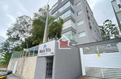 Cobertura com 3 dormitórios à venda, 140 m² por r$ 699.000,00 - fortaleza - blumenau/sc