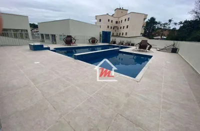 Apartamento com 2 dormitórios à venda, 44 m² por r$ 280.000,00 - água verde - blumenau/sc