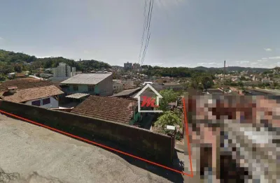 Terreno à venda, 299 m² por r$ 225.000,00 - água verde - blumenau/sc