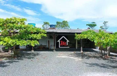 Casa com 3 dormitórios à venda, 166 m² por r$ 370.000,00 - praia do ervino - são francisco do sul/sc