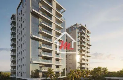 Apartamento com 3 e 4 suítes à venda, 144 m² por r$ 0 - itacolomi - balneário piçarras/sc