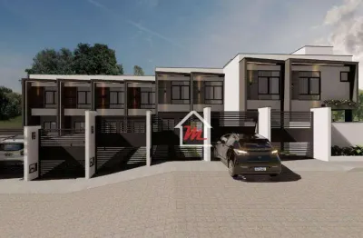 Sobrado à venda, 77 m² por r$ 460.000,00 - garcia - blumenau/sc