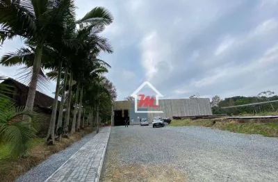 Galpão para alugar, 800 m² por r$ 13.629,00/mês - itoupava central - blumenau/sc