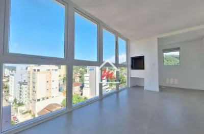 Apartamento com 2 suítes à venda, 76 m² por r$ 649.000 - velha - blumenau/sc