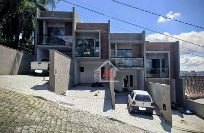 Sobrado com 2 dormitórios sendo 02 suítes à venda, 92 m² por r$ 460.000 - escola agrícola - blumenau/sc