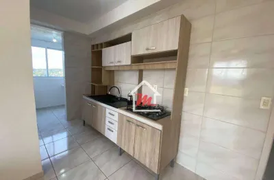 Apartamento com 2 dormitórios à venda, 55 m² por r$ 265.000,00 - passo manso - blumenau/sc