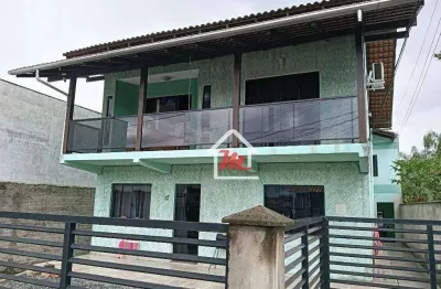 Casa com 6 dormitórios à venda, 286 m² por r$ 820.000,00 - itoupava central - blumenau/sc